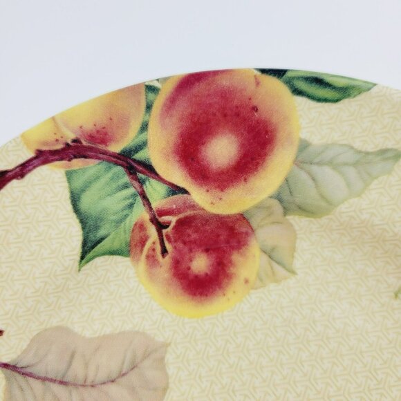 Spode Fruit Haven Salad Plate Butterfly Bee Fruit & Leaves, Fall Autumn Dishes - Picture 6 of 12